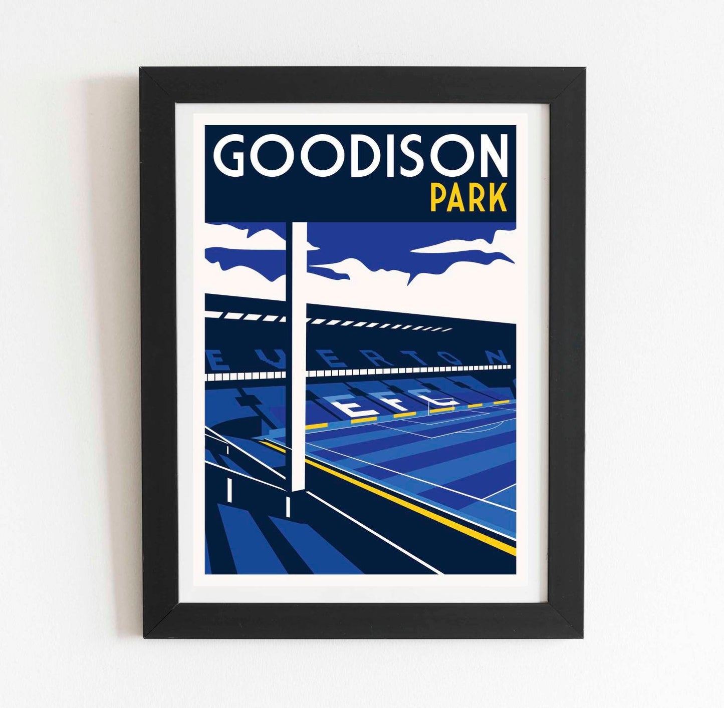 Retro Vintage Football Stadium Print