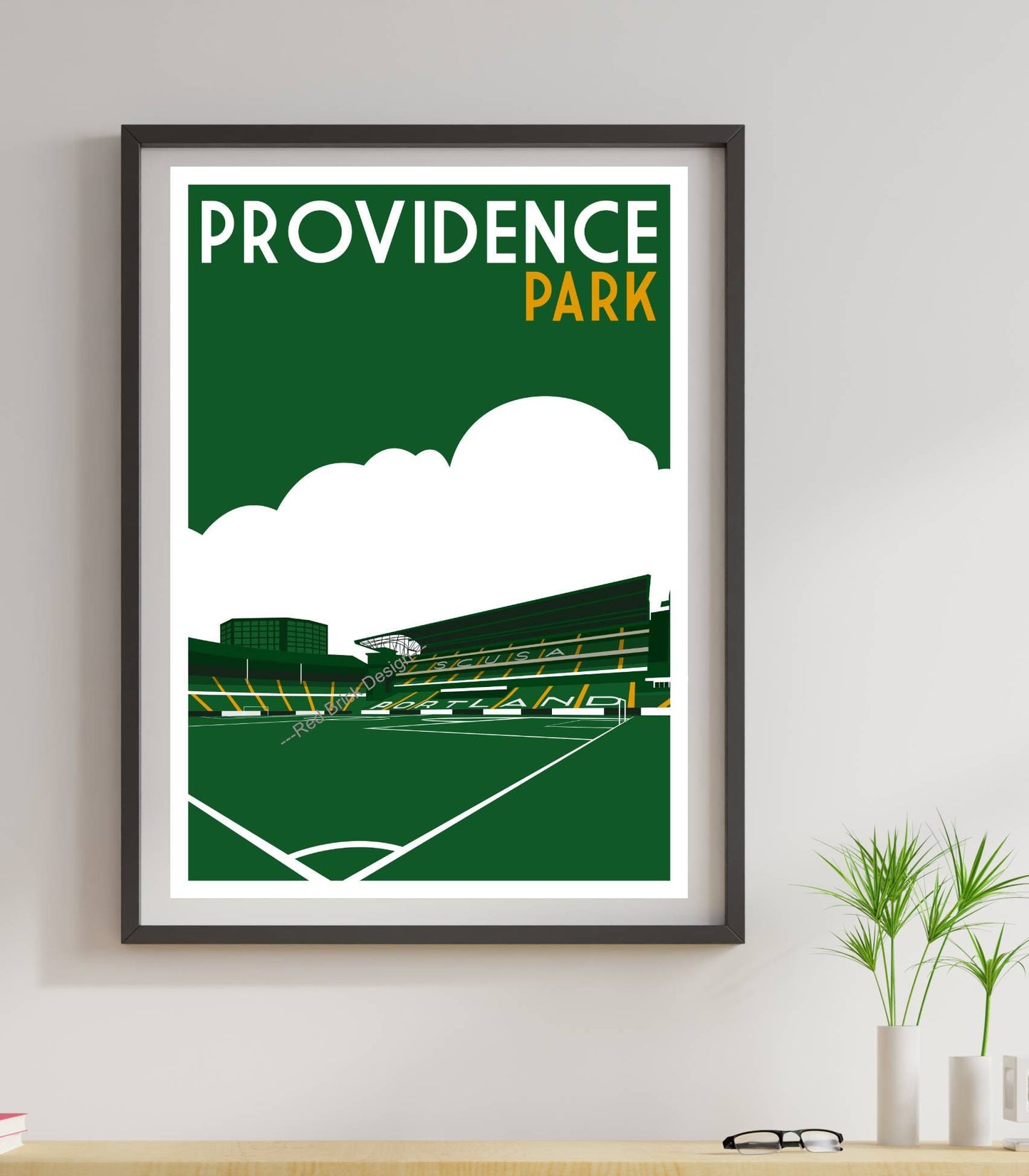 Providence Park Stadium Poster