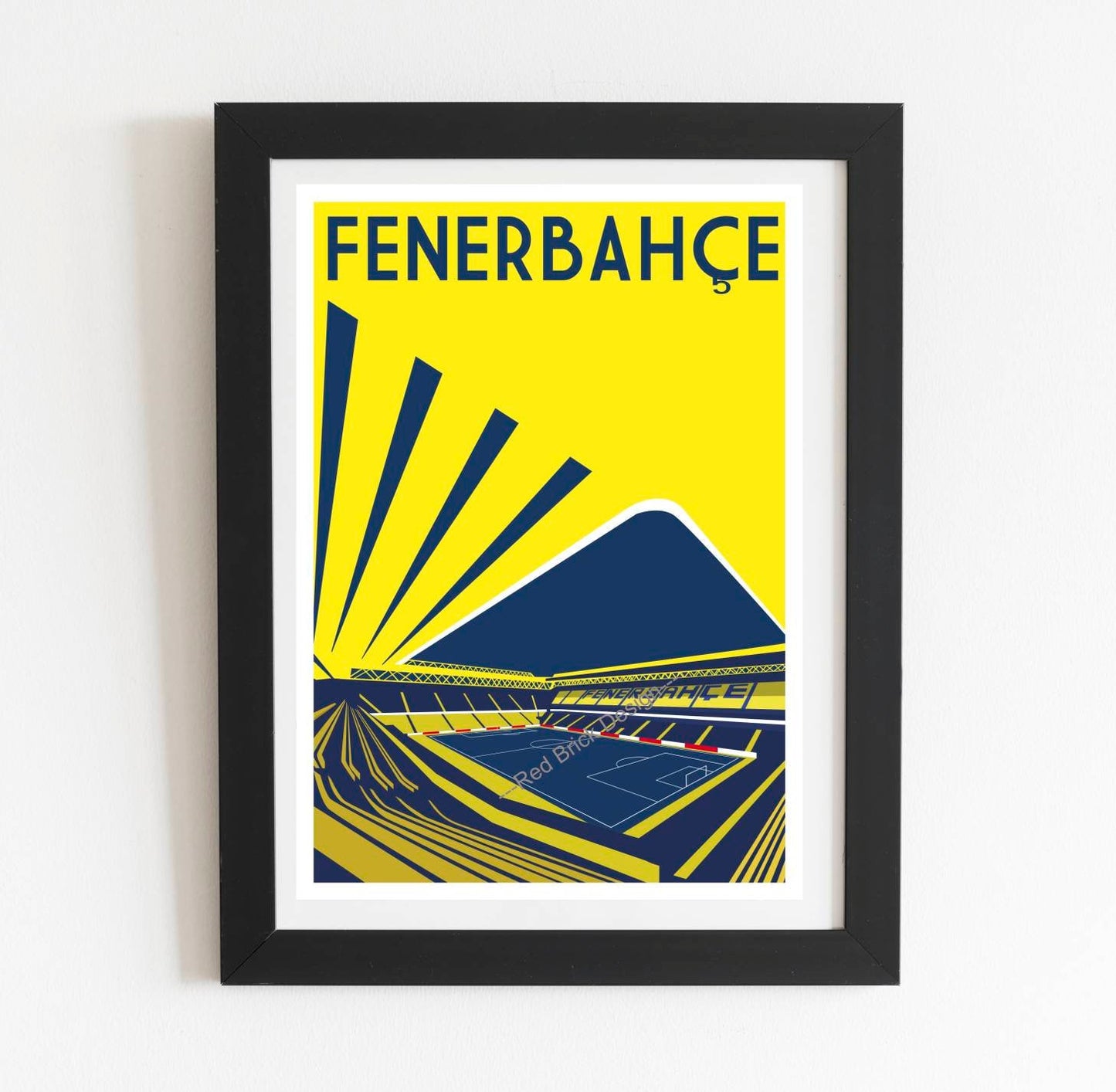 Fenerbahce Şükrü Saracoğlu Football Stadium Poster