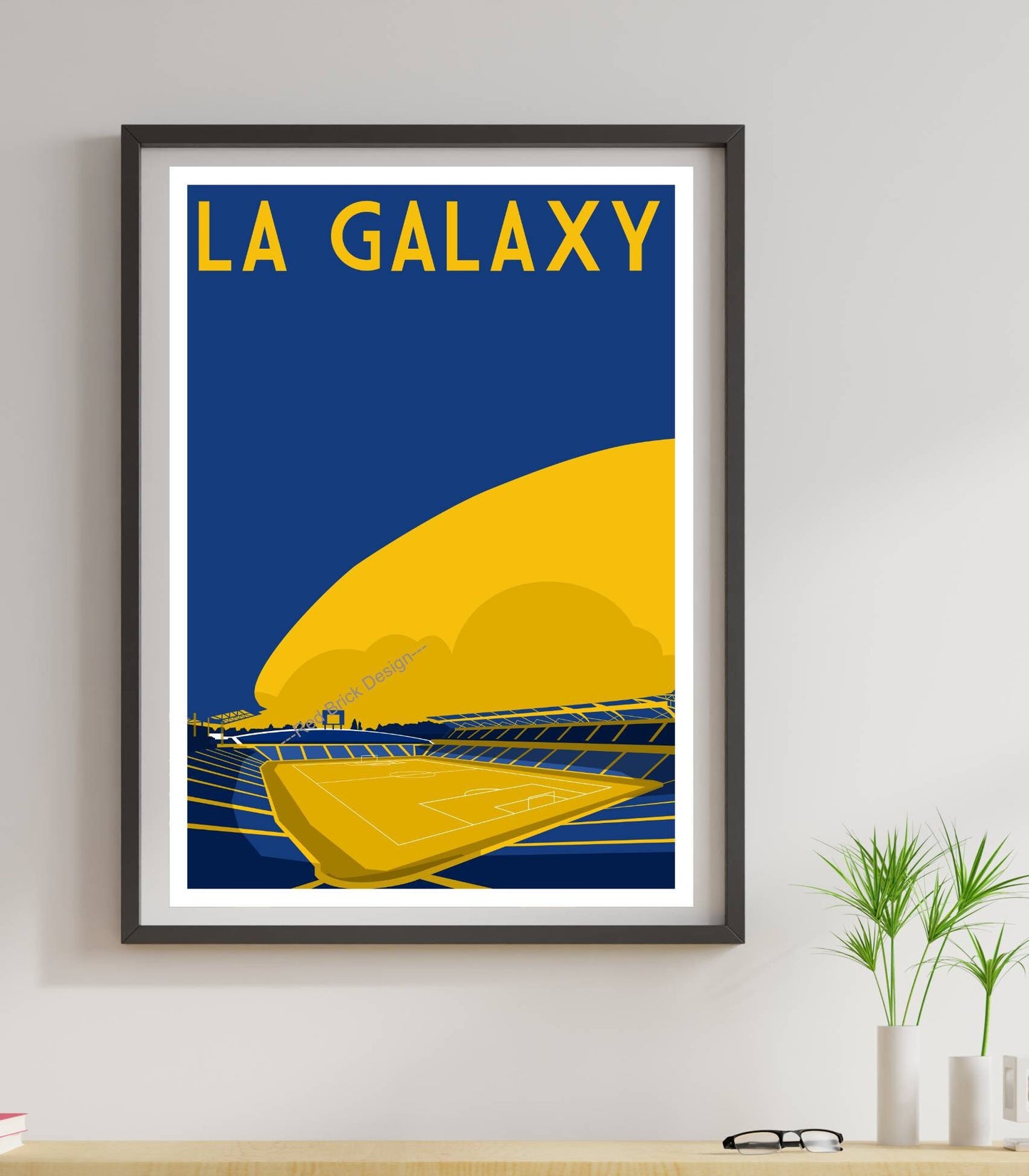 Vintage LA Galaxy Print