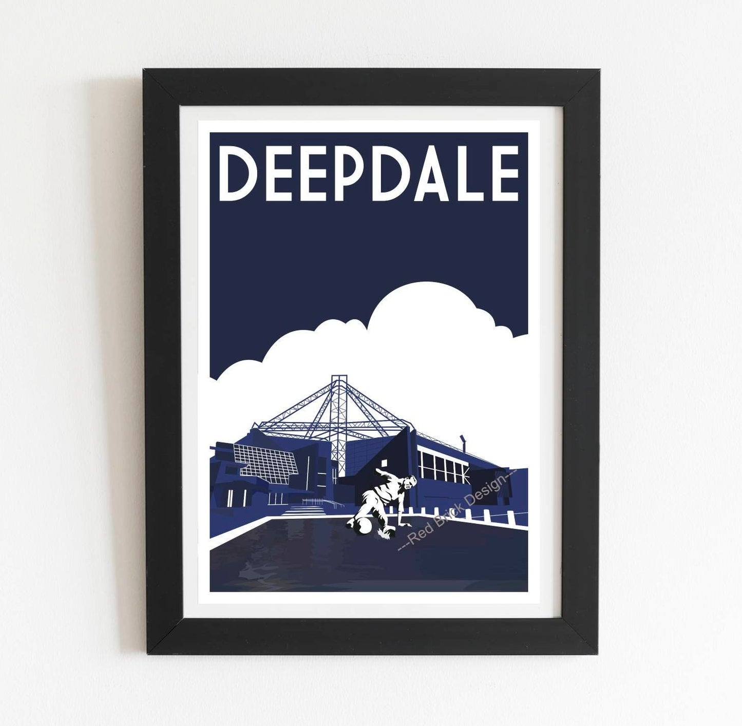 Preston North End Deepdale Poster