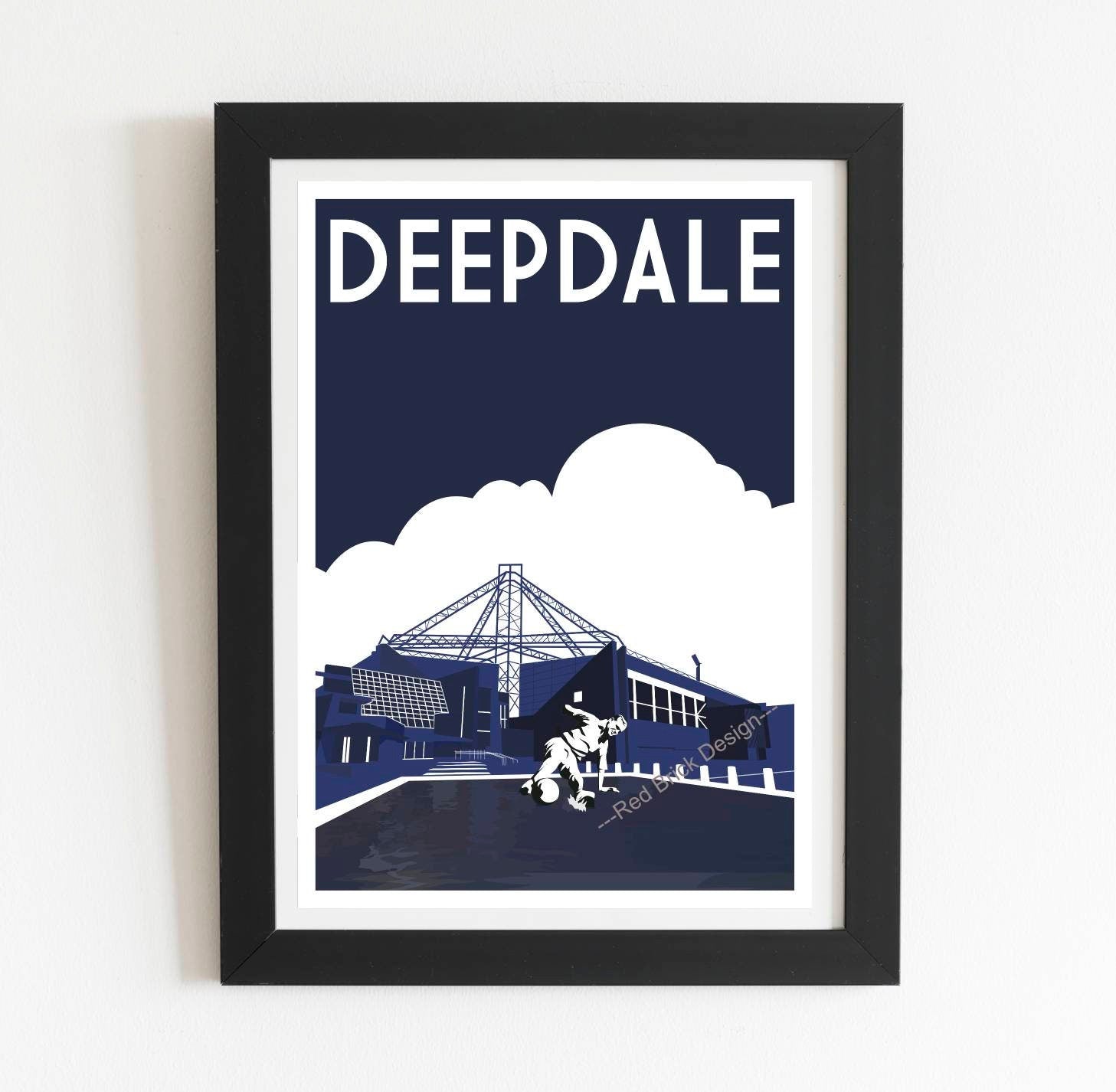 Preston North End Deepdale Poster