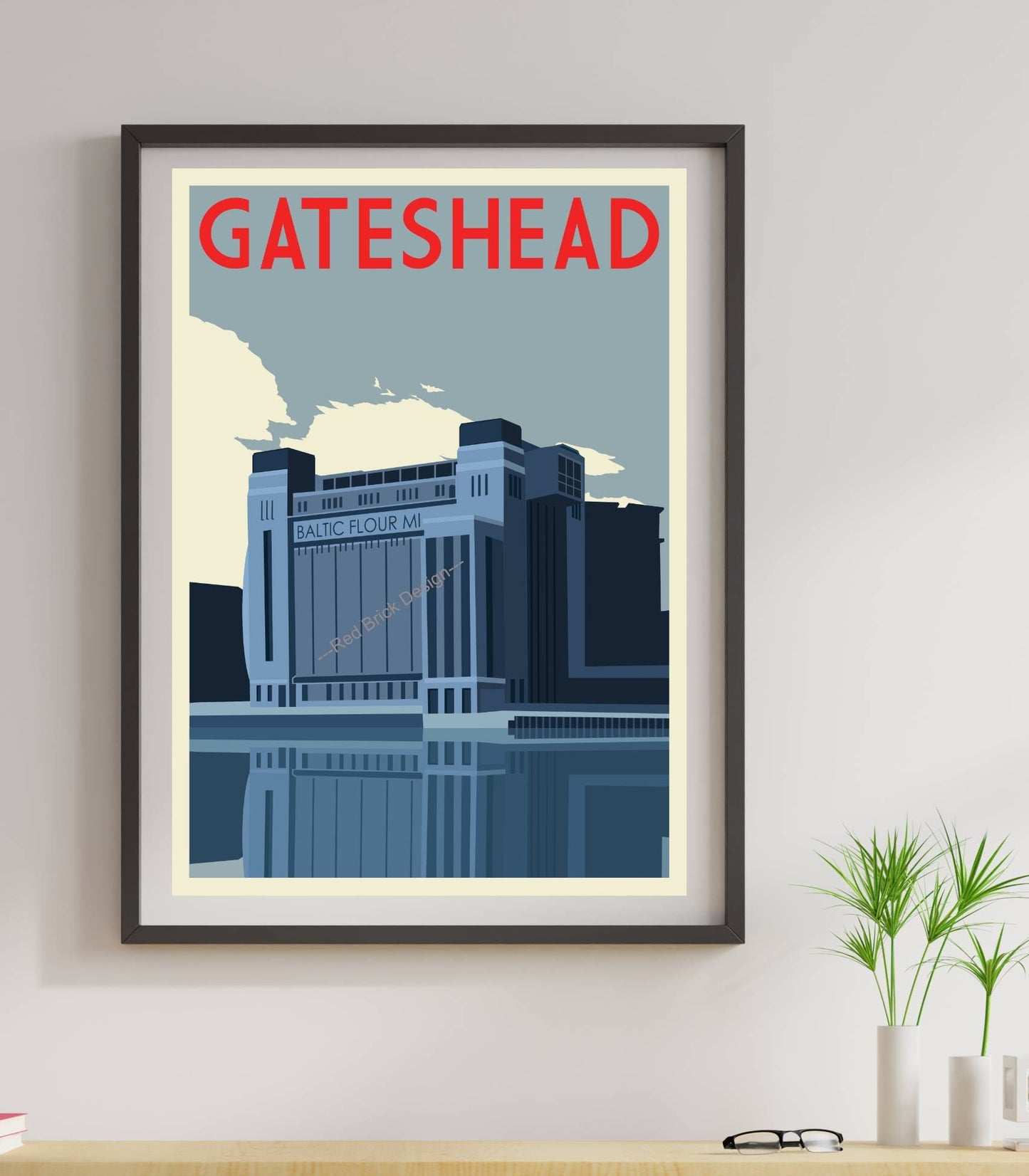 Retro North East artwork